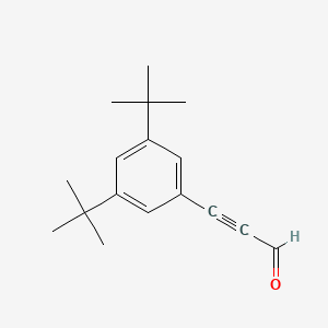 molecular formula C17H22O B12556314 3-(3,5-Di-tert-butylphenyl)prop-2-ynal CAS No. 192812-12-7