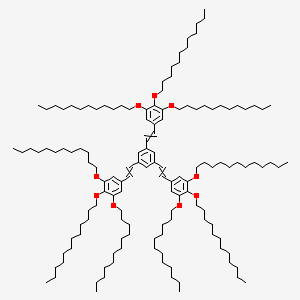 1,1',1''-[Benzene-1,3,5-triyltri(ethene-2,1-diyl)]tris[3,4,5-tris(dodecyloxy)benzene]