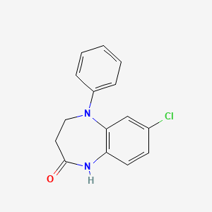 7-chloro-5-phenyl-3,4-dihydro-1H-1,5-benzodiazepin-2-one