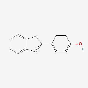 4-(1H-Inden-2-yl)phenol