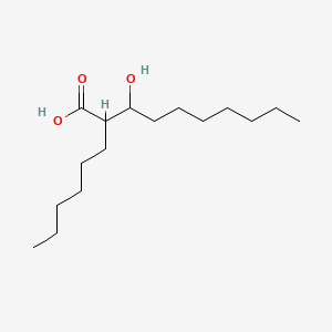 2-Hexyl-3-hydroxydecanoic acid