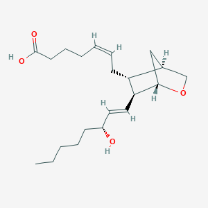 (Z)-7-[(1S,4R,5R,6S)-6-[(E,3R)-3-hydroxyoct-1-enyl]-2-oxabicyclo[2.2.1]heptan-5-yl]hept-5-enoic acid