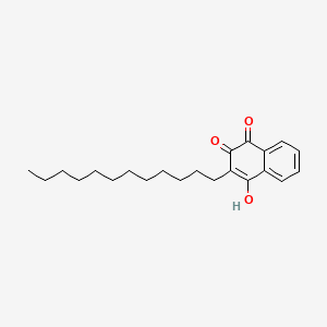 2-Dodecyl-3-hydroxy-1,4-naphthoquinone