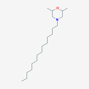 molecular formula C20H41NO B1255669 2,6-Dimethyl-4-tetradecylmorpholine 