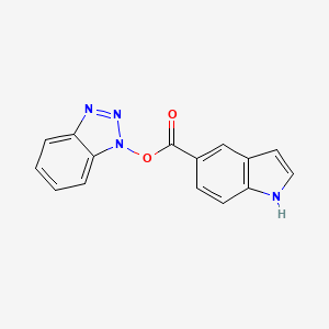 benzotriazol-1-yl 1H-indole-5-carboxylate
