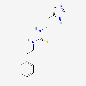 1-[2-(1H-Imidazol-4-yl)ethyl]-3-phenethylthiourea