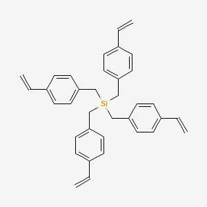 molecular formula C36H36Si B1255684 Tetrakis(4-vinylbenzyl)silane 