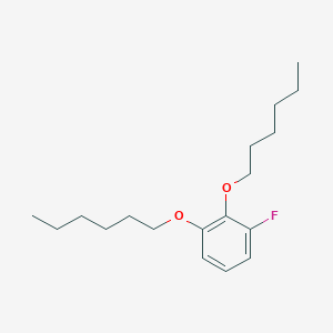 1-Fluoro-2,3-bis(hexyloxy)benzene