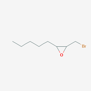 2-(Bromomethyl)-3-pentyloxirane