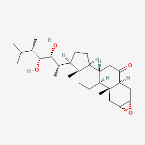 molecular formula C28H46O4 B1255688 2,3-Diepisecasterone 