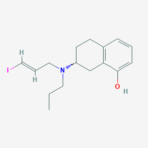 molecular formula C16H22INO B1255689 8-OH-Pipat 