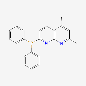 7-(Diphenylphosphanyl)-2,4-dimethyl-1,8-naphthyridine