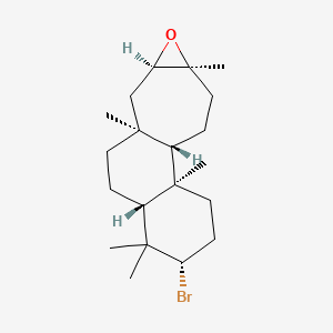 molecular formula C20H33BrO B1255690 3-Bromobarekoxide 