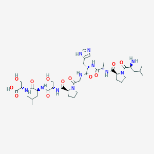 L-Leucyl-L-prolyl-L-alanyl-L-histidylglycyl-L-prolyl-L-seryl-L-leucyl-L-serine