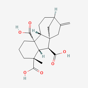 molecular formula C20H26O6 B1255700 gibberellin A25 