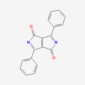 molecular formula C18H10N2O2 B1255708 1,4-Dioxo-3,6-diphenylpyrrolo[3,4-c]pyrrole 