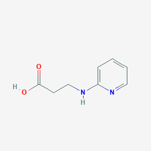 molecular formula C8H10N2O2 B125571 3-(吡啶-2-基氨基)丙酸 CAS No. 104961-64-0