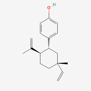 molecular formula C18H24O B1255711 Cyclobakuchiol B 