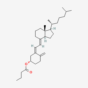 molecular formula C31H50O2 B1255719 Vitamin D3 butyrate CAS No. 31316-20-8