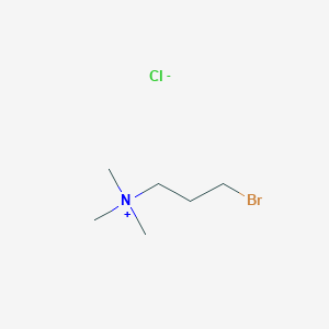 3-Bromo-N,N,N-trimethylpropan-1-aminium chloride