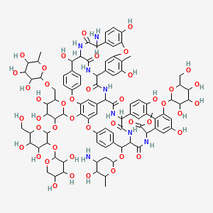 molecular formula C95H110N8O44 B1255722 Ristocetin A 