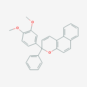 3-(3,4-Dimethoxyphenyl)-3-phenyl-3H-naphtho[2,1-b]pyran