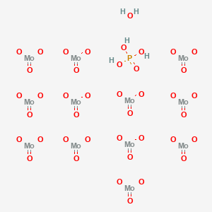 molecular formula H5Mo12O41P B1255723 Phosphomolybdic acid hydrate CAS No. 51429-74-4