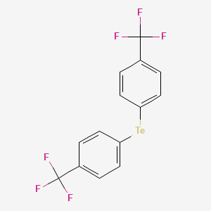 Benzene, 1,1'-tellurobis[4-(trifluoromethyl)-