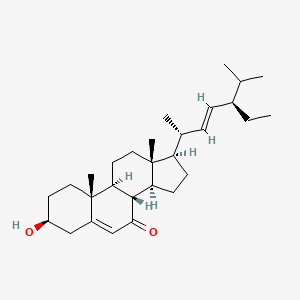molecular formula C29H46O2 B1255725 7-Ketostigmasterol 