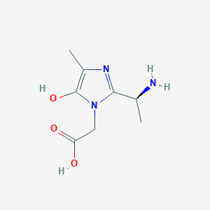 molecular formula C8H13N3O3 B1255728 4-Methylidene-5-One 