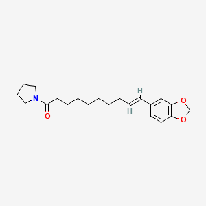 molecular formula C21H29NO3 B1255730 Isopiperolein B 