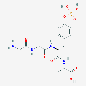 Glycylglycyl-O-phosphono-L-tyrosyl-L-alanine