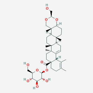 molecular formula C38H58O10 B1255737 Oblonganoside A 