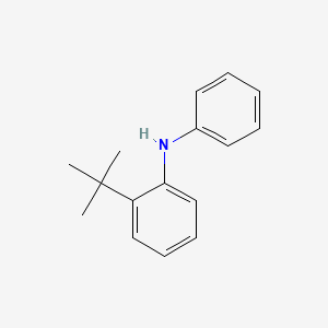 Benzenamine, 2-(1,1-dimethylethyl)-N-phenyl-