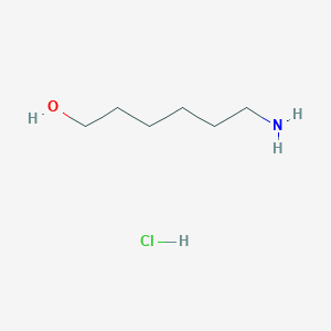 molecular formula C6H16ClNO B12557392 6-Aminohexan-1-ol--hydrogen chloride (1/1) CAS No. 165556-75-2