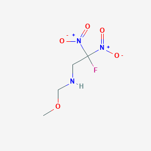 2-Fluoro-N-(methoxymethyl)-2,2-dinitroethan-1-amine