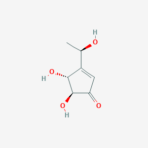 molecular formula C7H10O4 B1255748 Botrytinone 