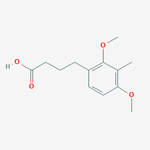 4-(2,4-Dimethoxy-3-methylphenyl)butanoic acid