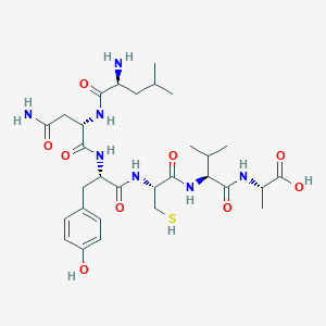 L-Leucyl-L-asparaginyl-L-tyrosyl-L-cysteinyl-L-valyl-L-alanine