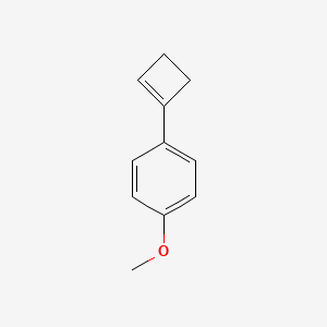 1-(Cyclobut-1-en-1-yl)-4-methoxybenzene