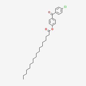 4-(4-Chlorobenzoyl)phenyl octadecanoate