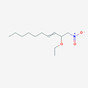 2-Ethoxy-1-nitrodec-3-ene