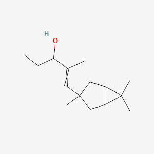 2-Methyl-1-(3,6,6-trimethylbicyclo[3.1.0]hexan-3-yl)pent-1-en-3-ol