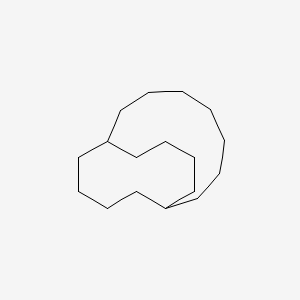 molecular formula C17H32 B12557563 Bicyclo[7.4.4]heptadecane CAS No. 193813-21-7