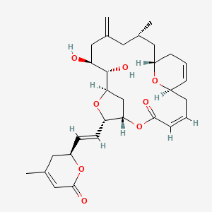 molecular formula C30H40O8 B1255761 fijianolide D 