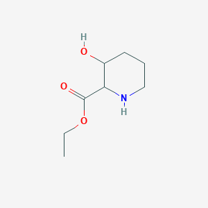 Ethyl 3-hydroxypiperidine-2-carboxylate