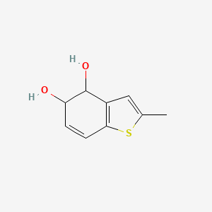 2-Methyl-4,5-dihydro-1-benzothiophene-4,5-diol