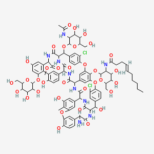 molecular formula C90H99Cl2N9O34 B1255769 泰乐菌素 A2 CAS No. 61036-64-4