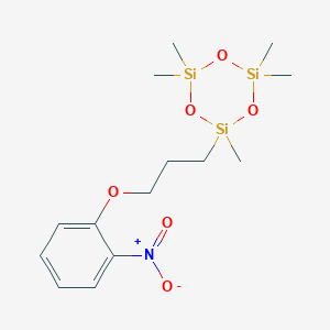 Cyclotrisiloxane, pentamethyl[3-(2-nitrophenoxy)propyl]-