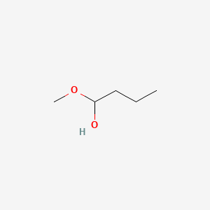 molecular formula C5H12O2 B12557717 1-Methoxybutan-1-ol CAS No. 144393-70-4